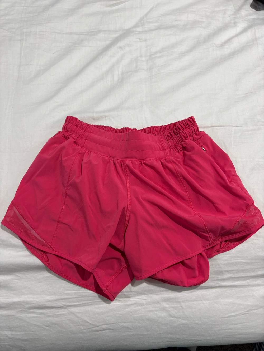 lululemon athletica Hot Pink Run Short